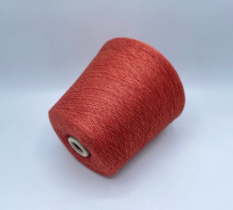 Loro Piana (пр.Италия) art-Academy 2/28 1400м/100гр,50% Кашемир, 50% Шелк, цвет-Терракот,меланж(9011), арт.32905