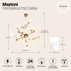 Подвесной светильник Maytoni Dallas MOD545PL-24BS