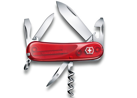 Нож складной Victorinox Evolution 10, 85 mm, Red (2.3803.ET)