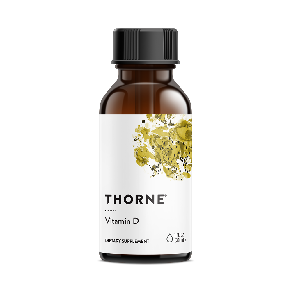 Купить витамин д3 1 790 руб - vitamin d, Thorne Research, 1 жидкая унция  (30 мл) в Москве