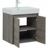 Aquanet 302524 Тумба с раковиной Nova Lite 60 2 дв. цв. дуб рошелье (302524)