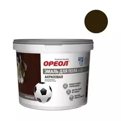 Эмаль для пола акриловая Ореол полуматовая венге
