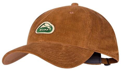 Кепка BUFF BASEBALL CAP PATTERNED SOLID OCHER