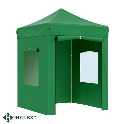 Тент-шатер быстросборный Helex 4220 2х2х3м, полиэстер, зеленый