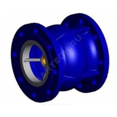 Клапан обратный чугун осевой CA3241 Ду 250 Ру16 Тмакс=80 оС фл диск чугун Tecofi CA3241-0250