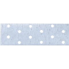 Лента перфорированная монтажная, 2 мм, LM 4 см х 10 м, отверстие 4.5-5 мм, цинк Россия Сибртех