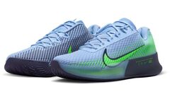 Теннисные кроссовки Nike Zoom Vapor 11 Clay - cobalt bliss/gridiron/green strike/green strike