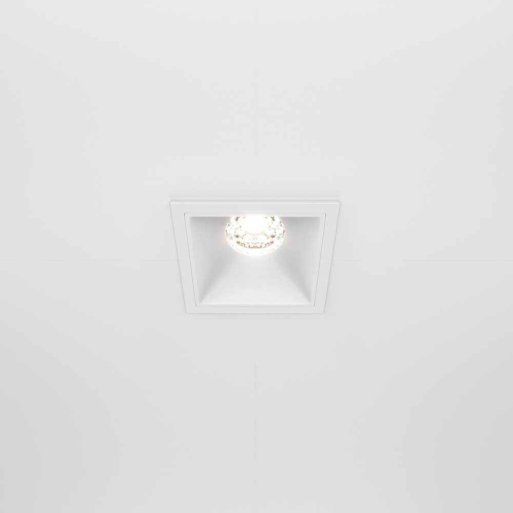 Встраиваемый светодиодный светильник Maytoni Technical Alfa LED DL043-01-10W4K-SQ-W