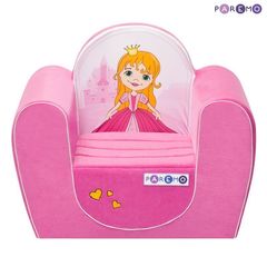 Детское кресло "Принцесса", цв. Розовый