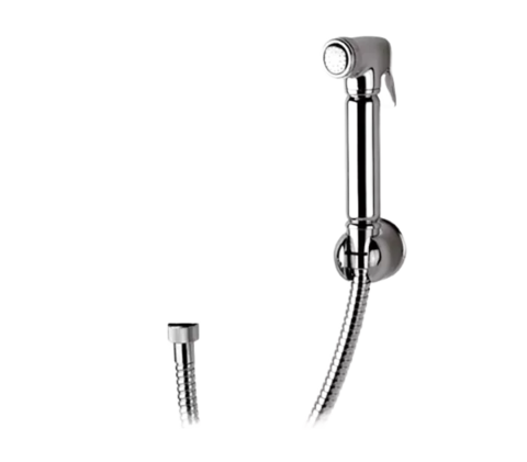 Remer 332332OL Душевой набор гигиенический (лейка/шланг/держатель), цвет: хром