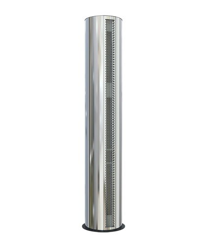 Водяная тепловая завеса Тепломаш КЭВ-60П6148W Колонна прямоточная 600 нержавеющая сталь