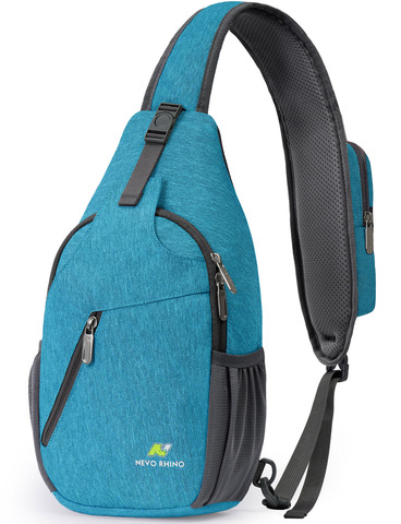 Картинка рюкзак однолямочный Nevo Rhino 8999-1-NW Lake Blue - 1