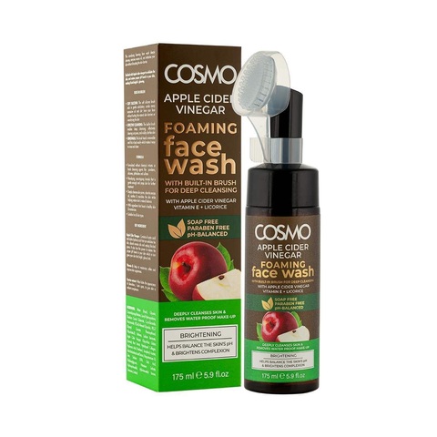 COSMO Apple cider vinegar foaming face wash пенка-умывашка 175 ml