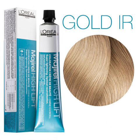 L'Oreal Professionnel Majirel High Lift Gold Iridescent (Золотисто-Перламутровый) - Краска для волос