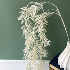 №2 Ампельное растение, искусственная зелень, Белая, 100 см.