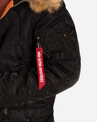 Парка Alpha Industries N-3B Slim Fit Black (Черная)