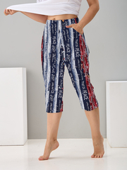 Бриджи Д-16Х/синий-надпись