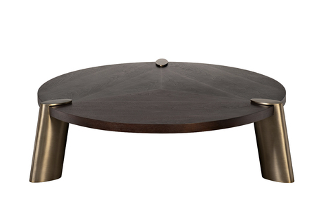 Стол журнальньный 140см Garda Decor Kong темный орех