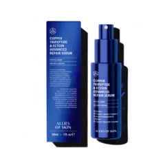 ALLIES OF SKIN Восстанавливающая сыворотка с трипептидом меди и эктоином Copper Tripeptide & Ectoin Advanced Repair Serum