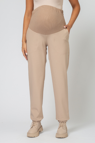 Брюки для беременных 16533 латте