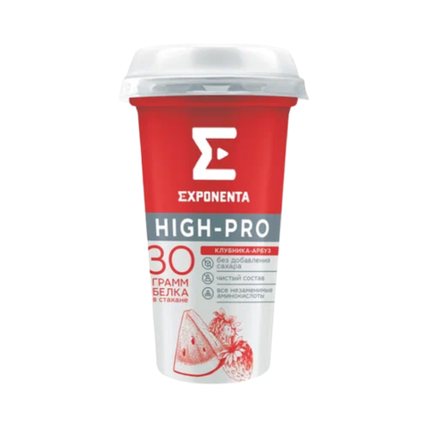 Напиток Exponenta High-pro обезжиренный клубника-арбуз 250гр