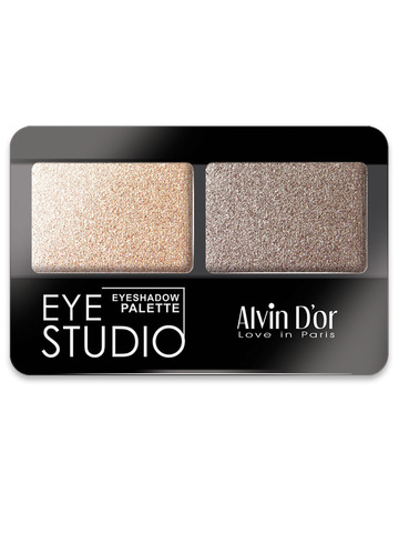 Alvin D`or AES-14 Тени для век  двойные EYE STUDIO  тон 07  5г