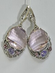 Севилья (серьги из серебра)