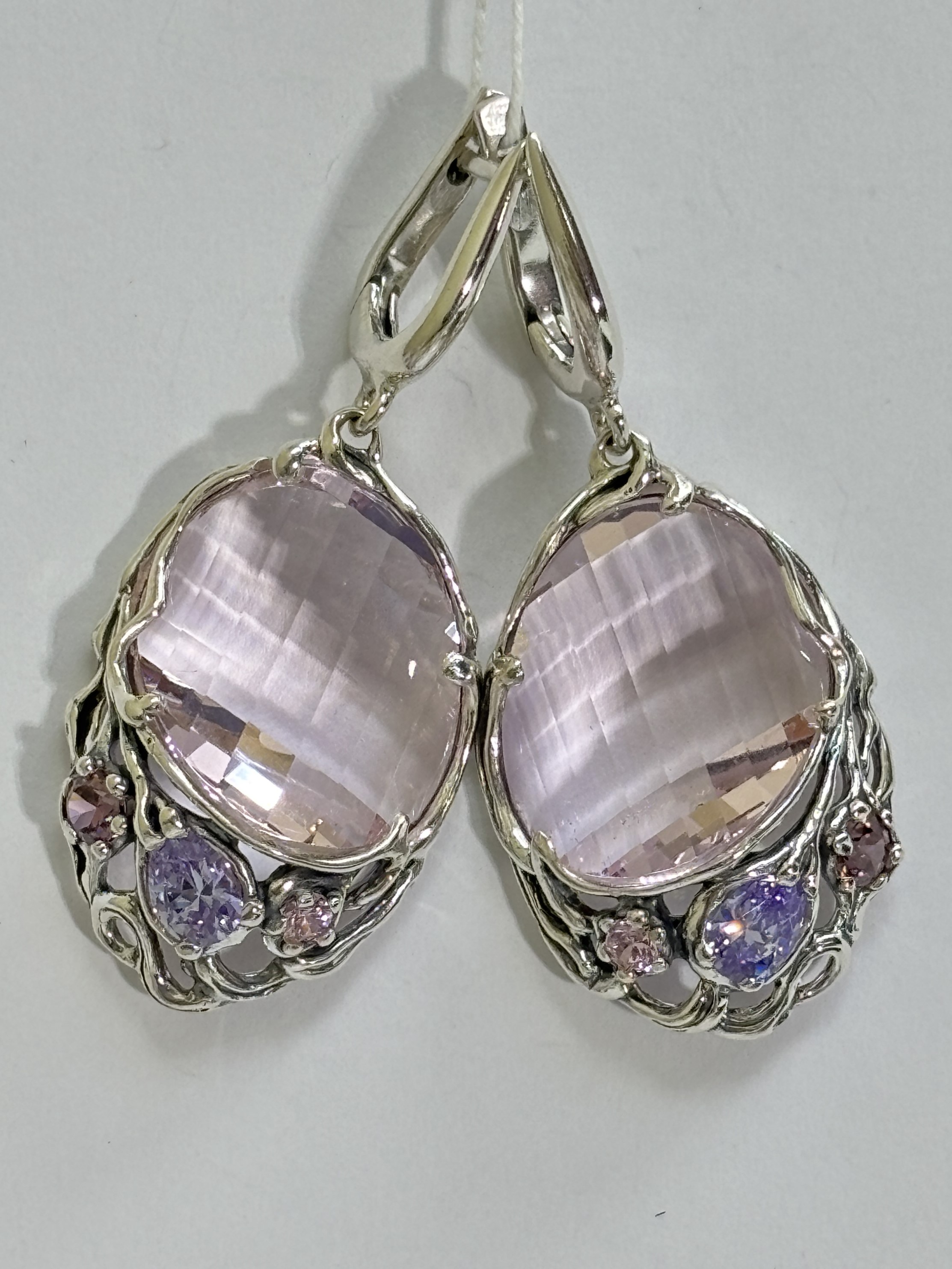 Севилья (серьги из серебра)