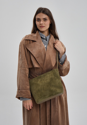 сумка через плечо хаки