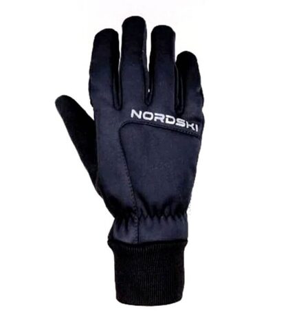 перчатки NORDSKI Arctic Black NSU354100, р-р 10-L, утепл., черн.