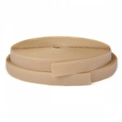 Велкро "липучка" комплект, ш. 2,5 см, бежевый