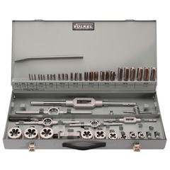 Набор метчиков и плашек M5 -M20 HSS-G 47пр Volkel 49301