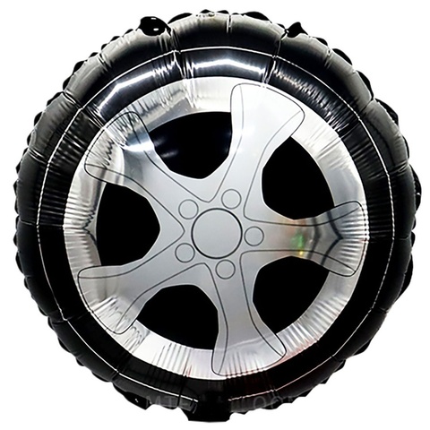 К 18''/46 см, Круг, Колесо от машины, 1 шт. (В упаковке)