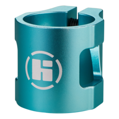 Хомут HIPExtreme H3 HIC 34.9 мм, 2 болта, голубой