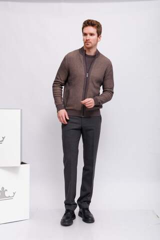 Bugatti Кардиган из хлопка с кашемиром на молнии