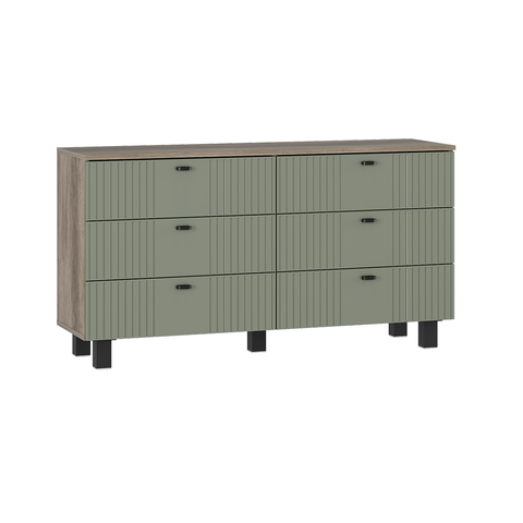 комод ОЛИВА КМ-04 (дуб каньон/эвкалипт)