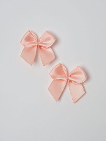 Бантик пришивной персик 2,5 см