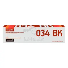 Лазерный картридж EasyPrint LC-034BK для Canon iR C1225/C1225iF (12000 стр.) черный