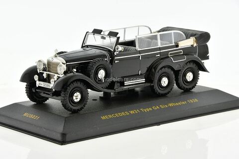 Mercedes-Benz W31 Type G4 Six Wheeler 1938 IXO Museum Collection 1:43