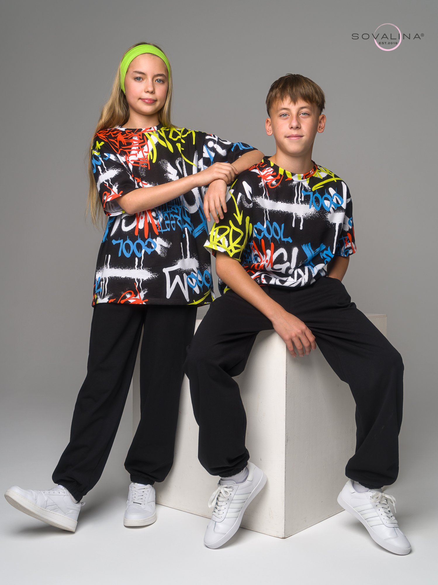 Костюм Daily men улица лайм-черный MAX