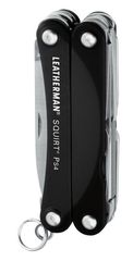 Мультитул Leatherman Squirt PS4, 9 функций, красный