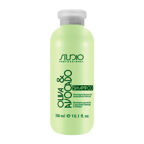 Kapous Studio Oliva & Avocado Shampoo - Шампунь для волос с маслами авокадо и оливы
