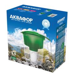 Фильтр-кувшин Аквафор, Гарри, 3.9 л, зел, 512479