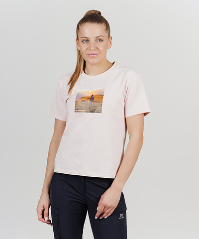футболка NORDSKI Discovery Soft Pink W NSW485994