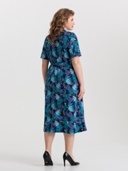 4536 Халат на пуговицах