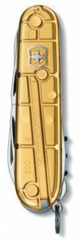 Нож перочинный Victorinox Climber 91мм 14 функций золото (1.3703.T88)