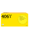 Картридж T2 TC-S406Y для Samsung CLP-365, CLX-3300, 3305, Xpress C410 (1000 стр.) желтый, с чипом