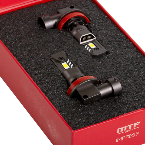 Светодиодные лампы MTF LIGHT H8/H11/H16 IMPRESS 6000K