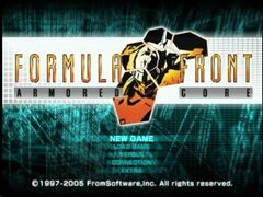 Armored Core: Formula Front (Playstation 2)