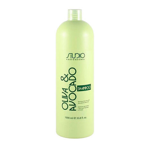 Kapous Studio Oliva & Avocado Shampoo - Шампунь для волос с маслами авокадо и оливы